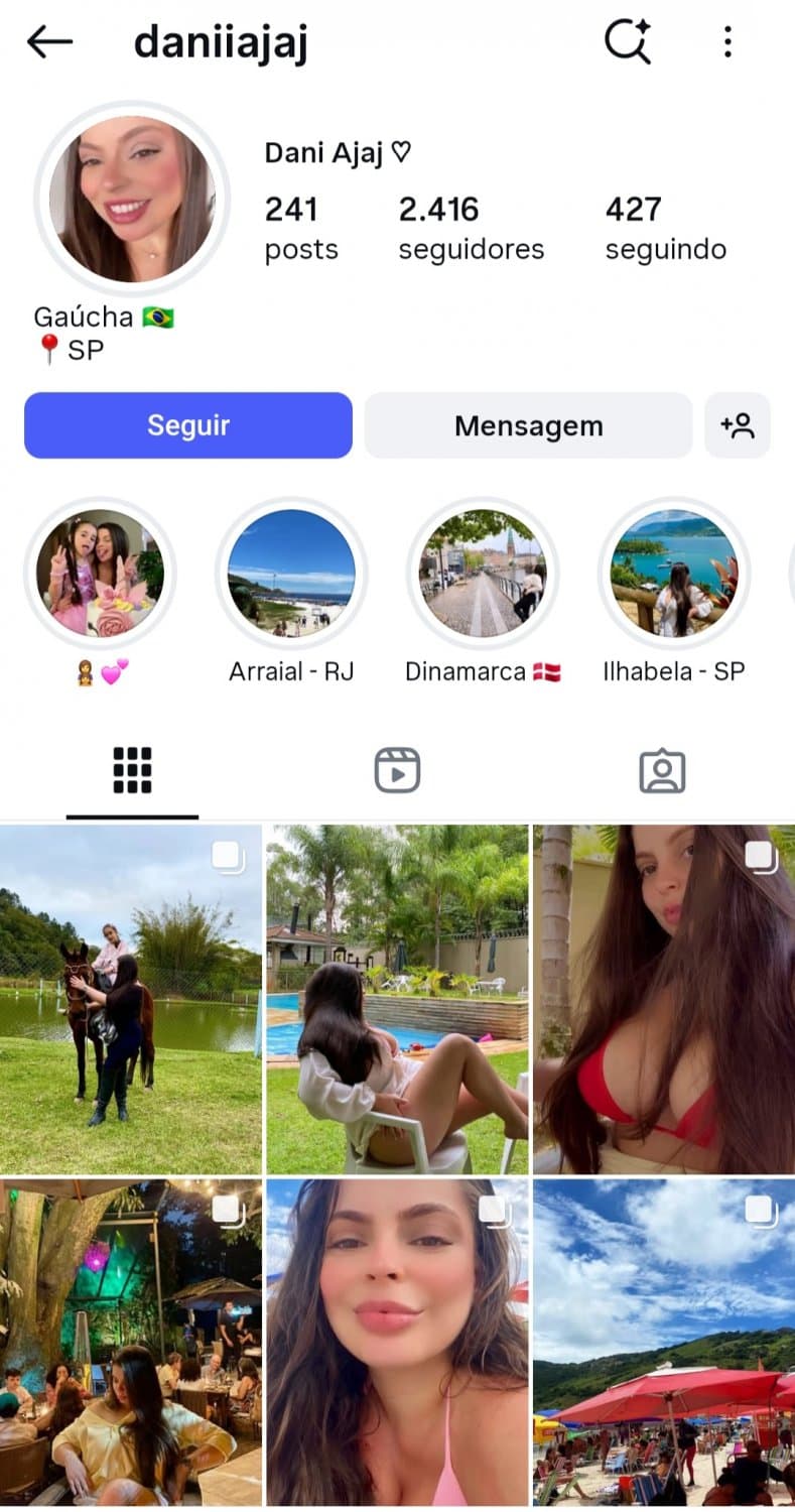 Gostosa Fatal model no Instagram!  @Daniiajaj