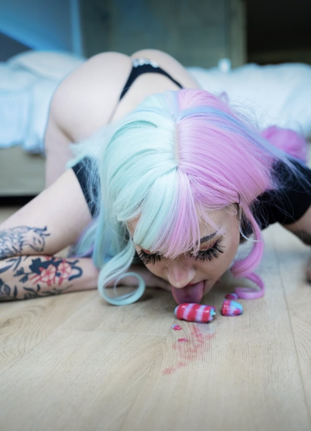 Leaked cosplayer cock tease