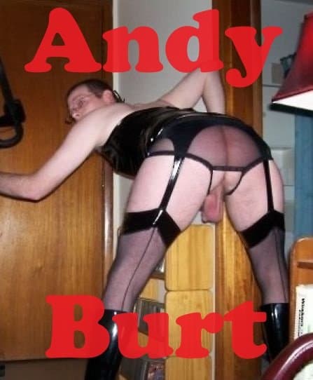 Andy Burt in Crotchless Panties