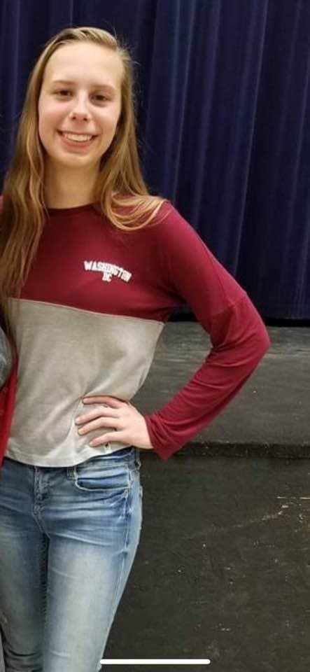 Andrea, 19, needs to be careful of her snoopy little brother