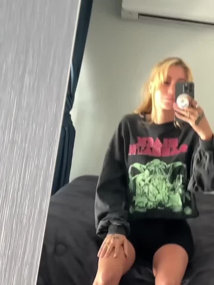 French College Teen blonde Big tits Solo anal Tease