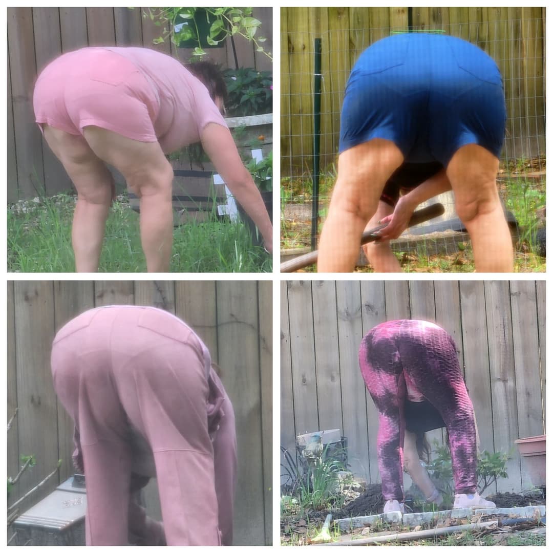 My fuck pig whore mom bending over all the time