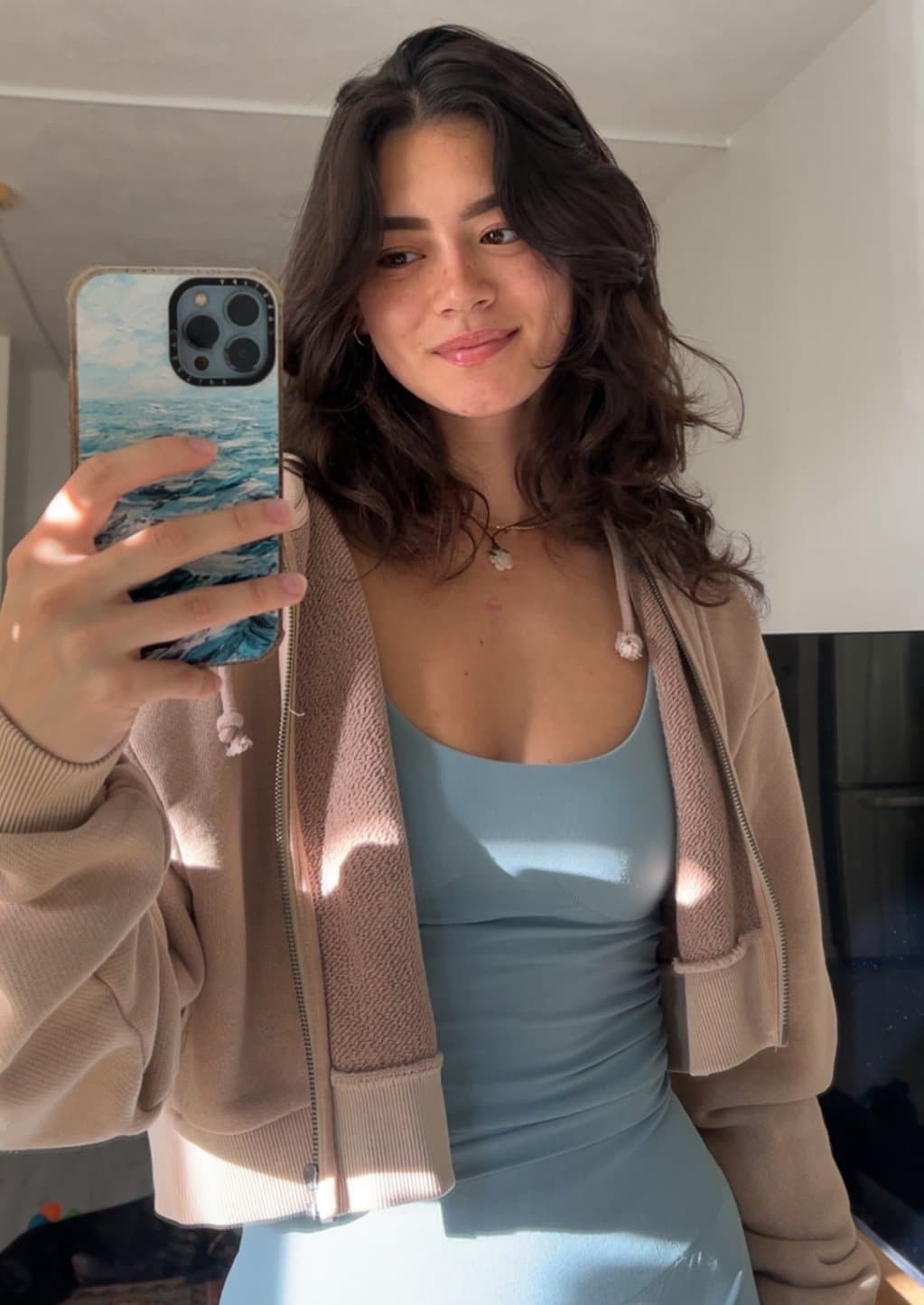 She could probably outlift you…?