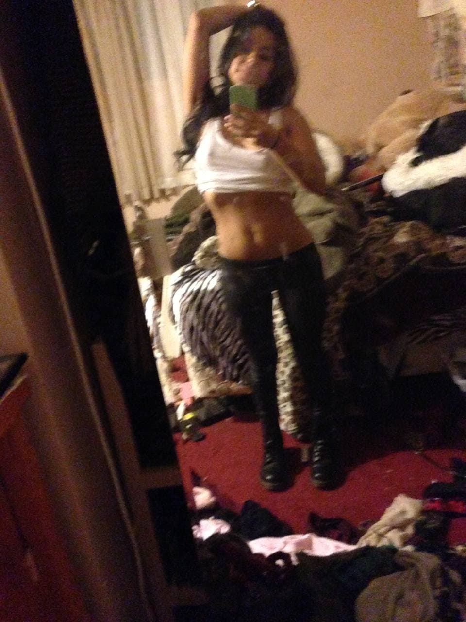 Aimee loves to dress as a naughty schoolgirl