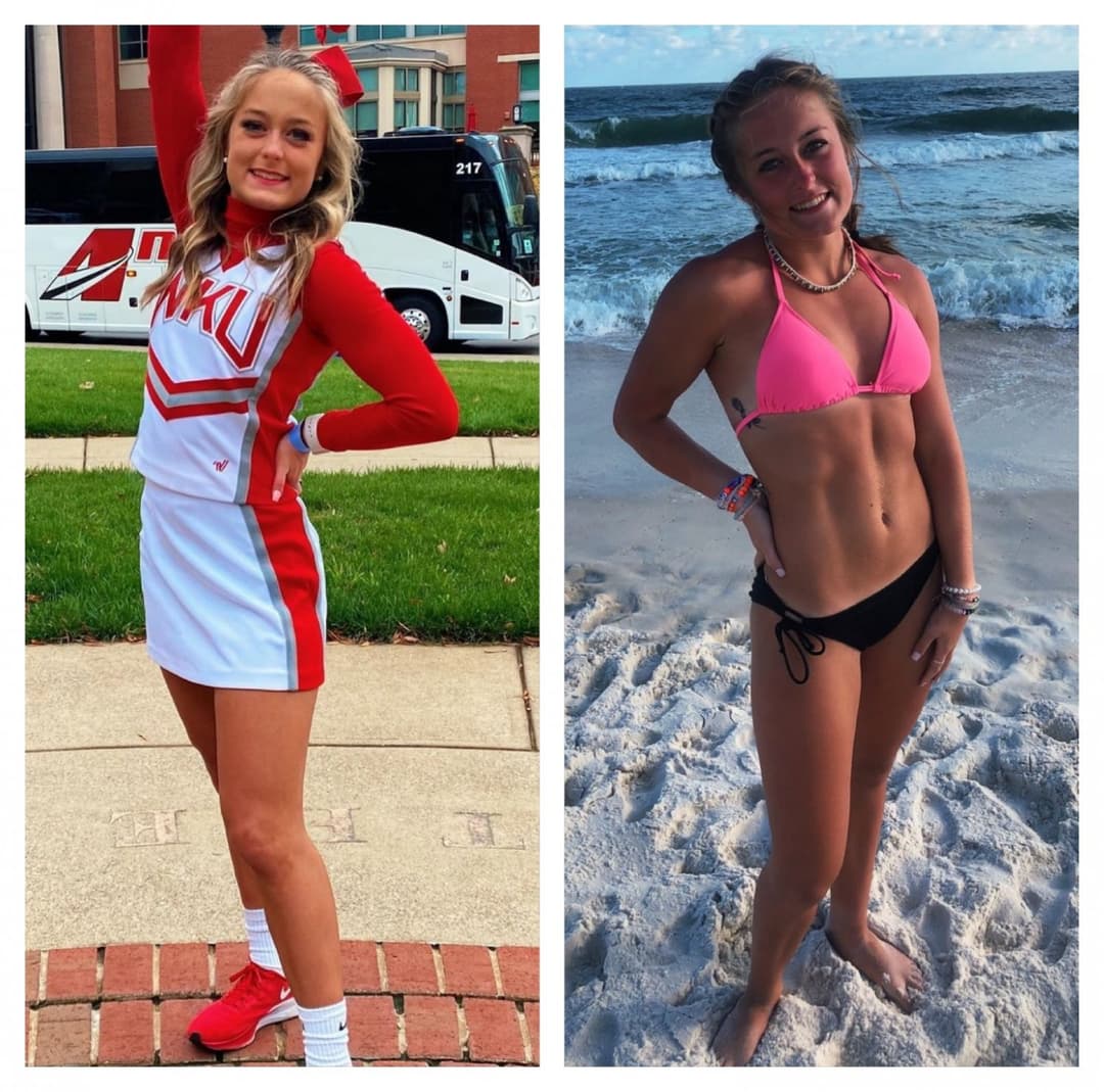 Tight College Cheerleader Melody (Bikini)(Uniform)
