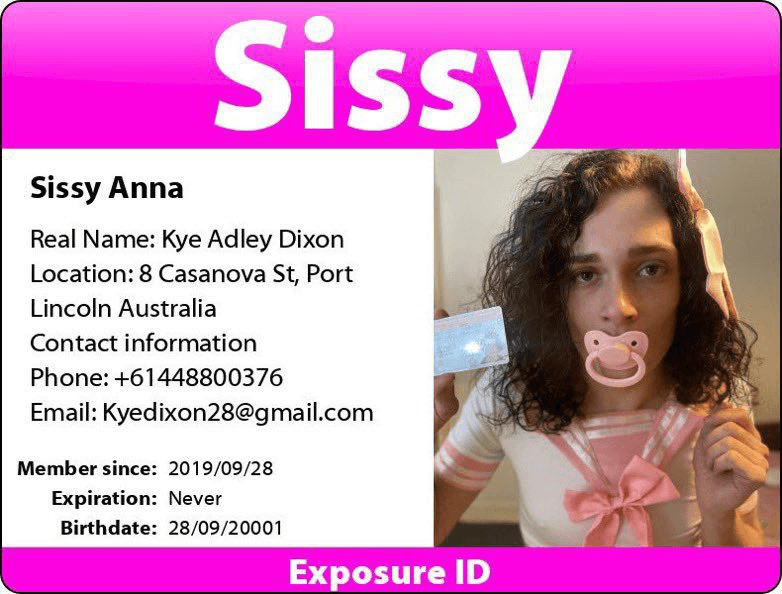 Kye Dixon Diaper Sissy Faggot