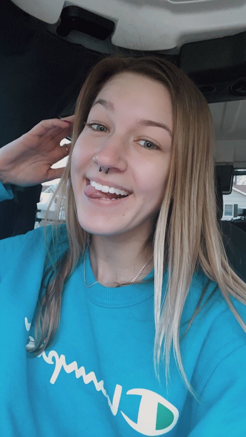 Olivia is a goofy little slut