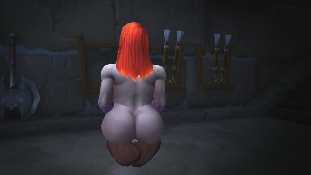 Have a drink with the dark iron dwarf slut!