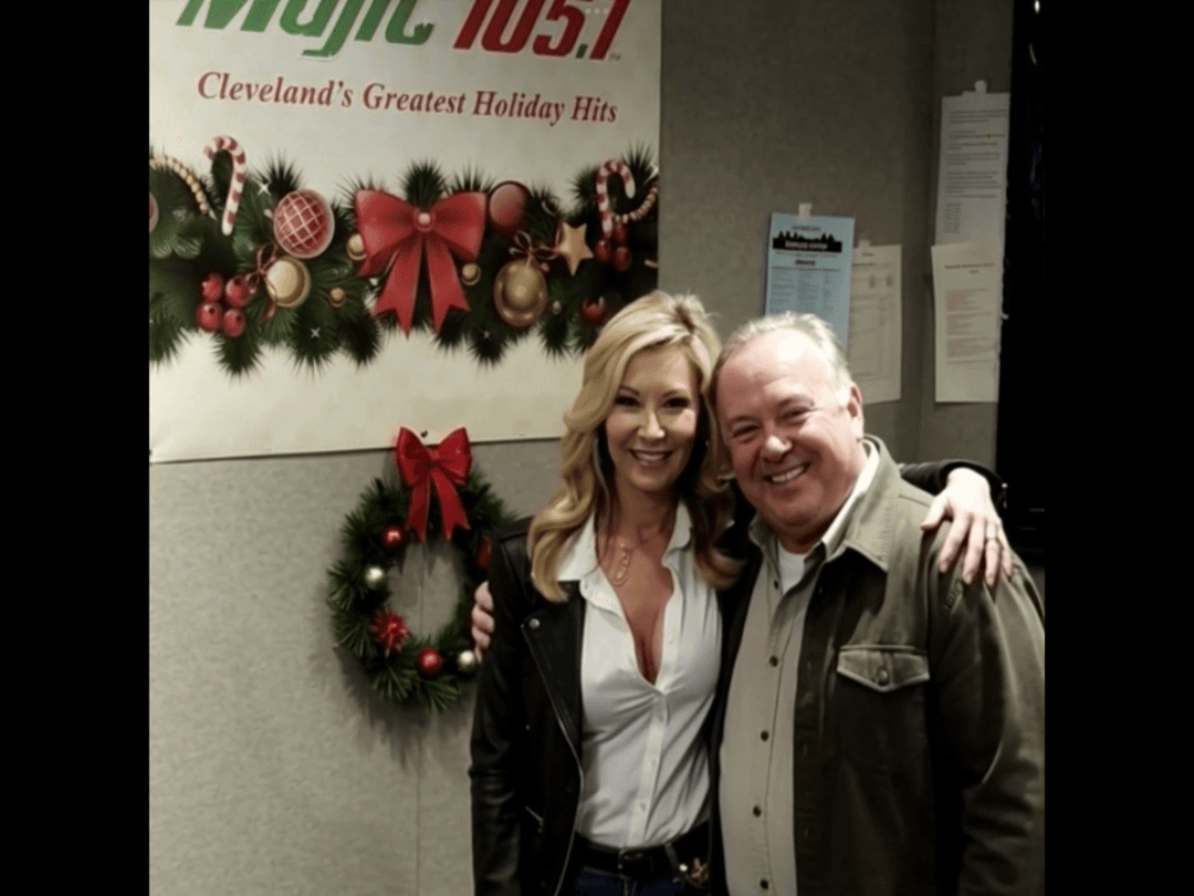 Naked News Anchor/ Christmas Party