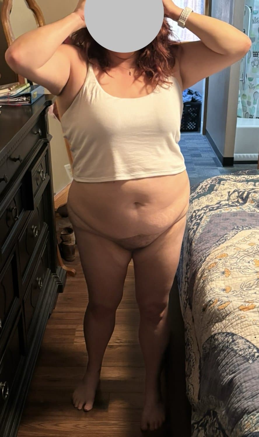 Shy BBW Wife Rides Reverse. See comments.
