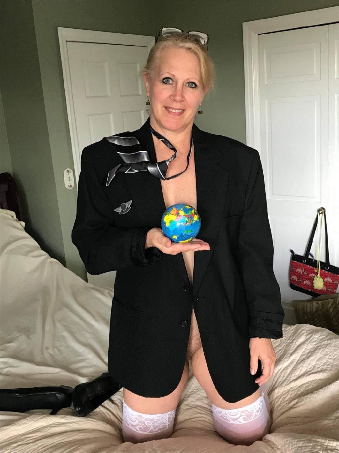 Flight Attendant Julie Abernathy For Your Pleasure