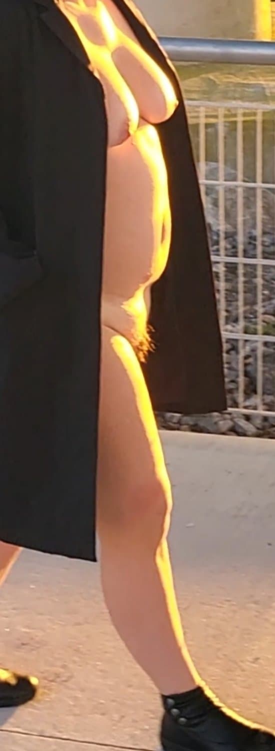 Exhibitionist Wife Naked in Public-PublicNudeWife