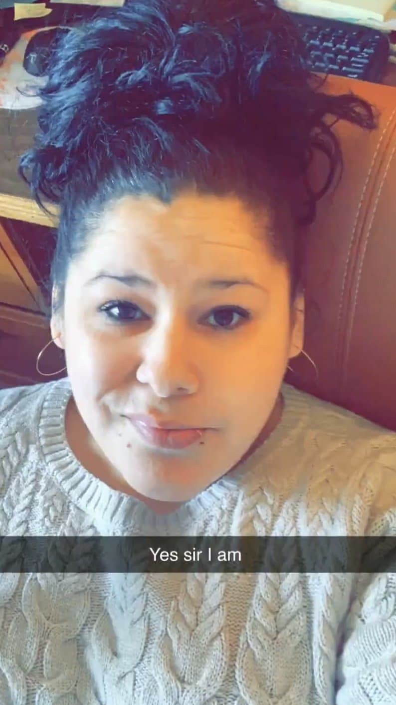 Click to view full size Slutty MILF Jessi in her work office acting naughty