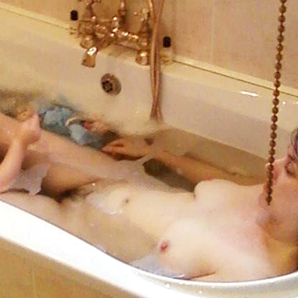 My wife fully nude showing her breasts and pubic hair- please comment