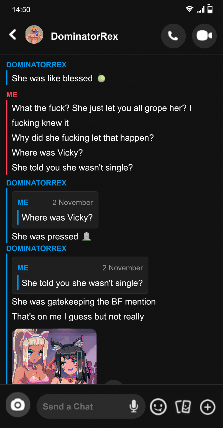 Click to view full size My girlfriend went to a Halloween frat party (3/3)