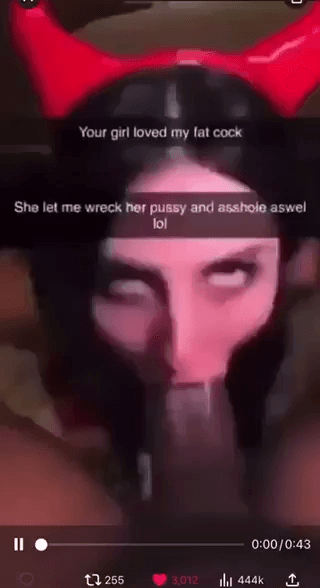 HARDCORE Demon Head Teen Fucks BBC With Her HEAD
