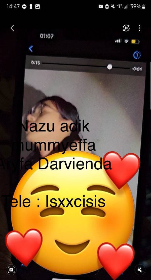 Nazu adik mummyeffa aryfa darvienda. Artis bbnu koleksi private tele @isxxcisis