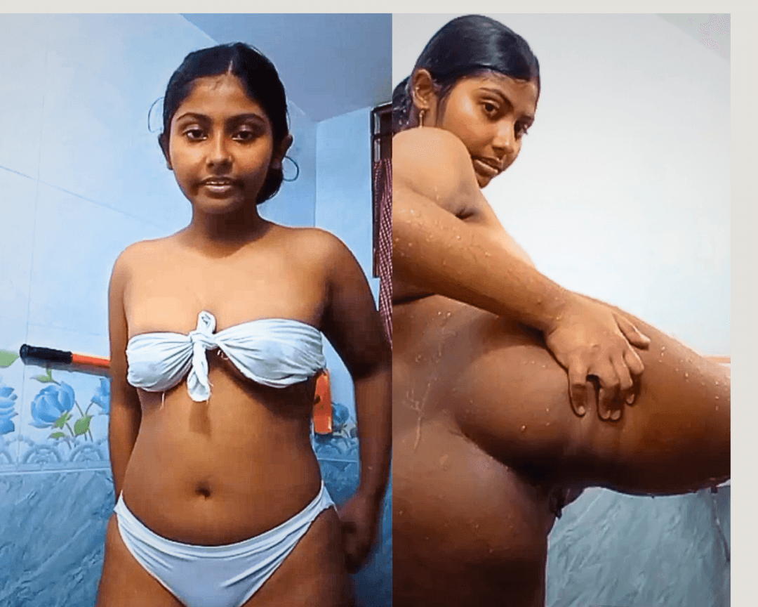 Desi Sexy Bengali Girl Bathing Taking Cum in Mouth And Showing Asshole