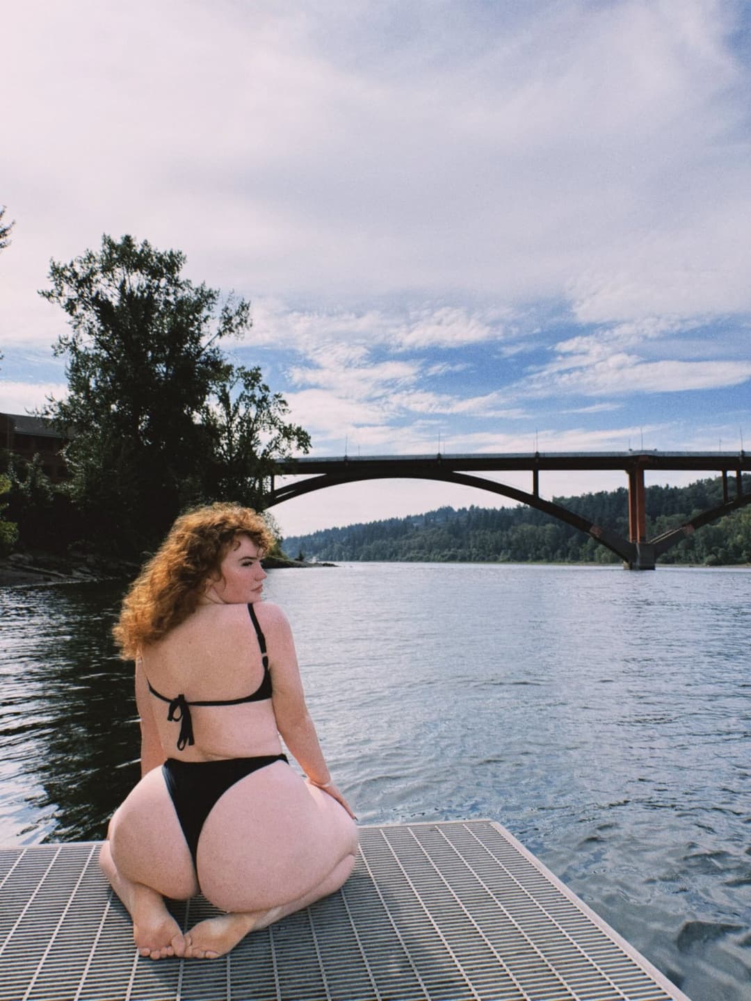 Freckled PAWG redhead