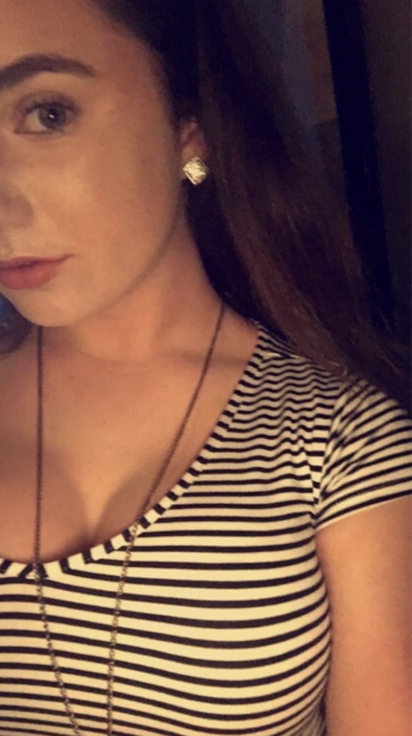 Click to view full size Pale teen shows her soft perky tits