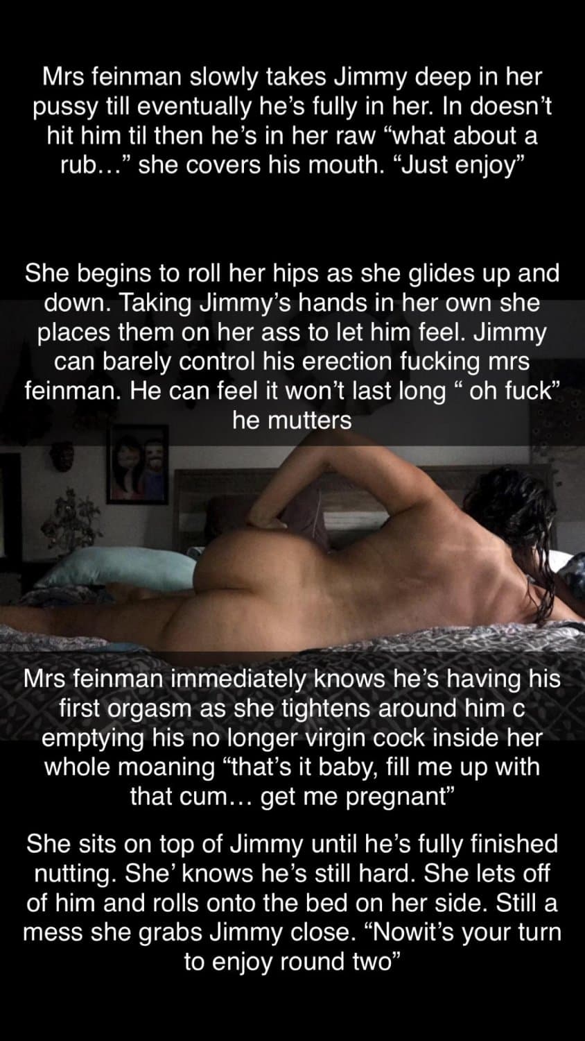 Best Friends mom takes teens virginity caption story