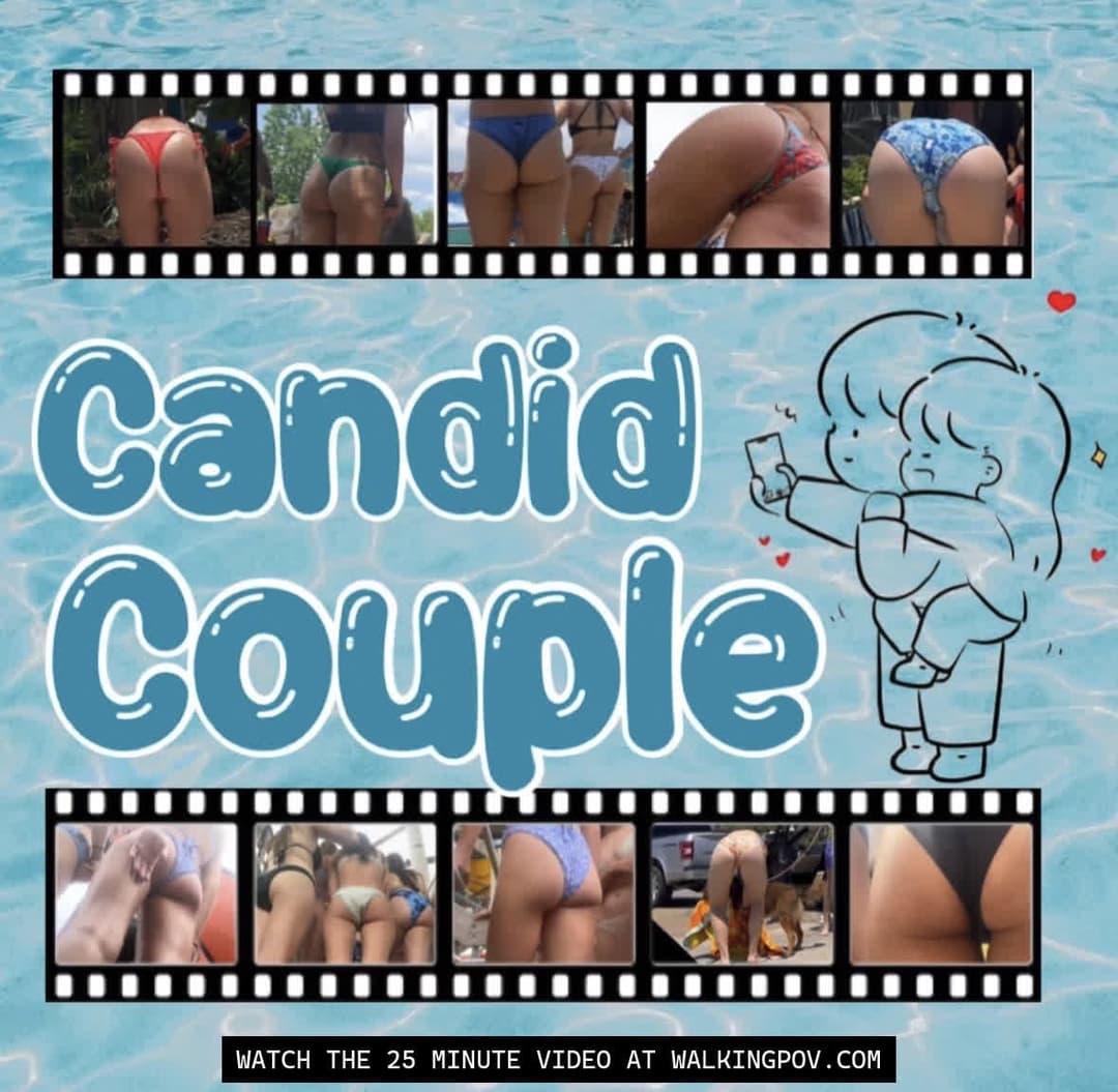 Caught Spying: Following my hot neighbor at the park in her tiny denim shorts