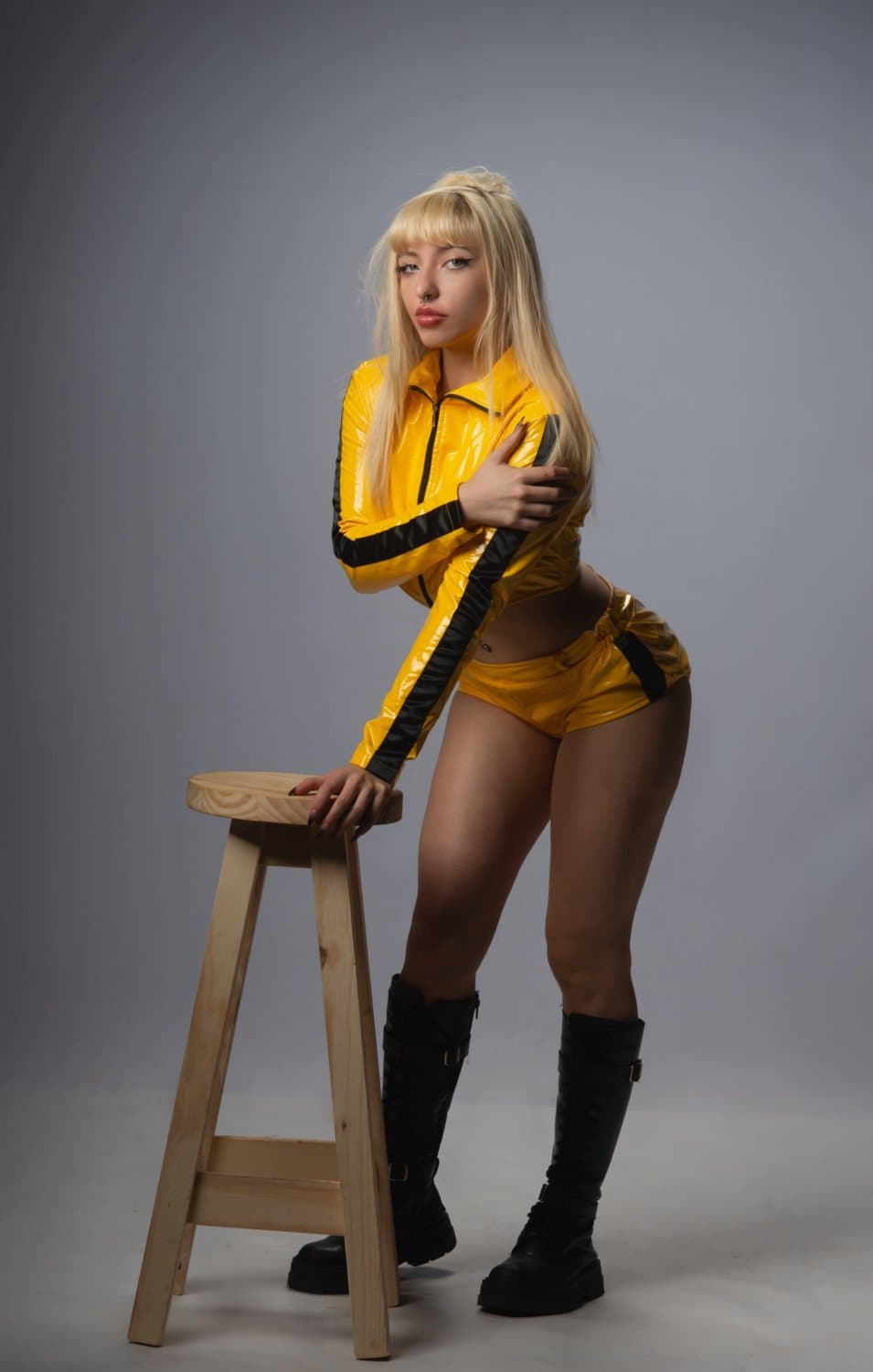 Just a girl in a skin-tight suit with a soft spot for trouble