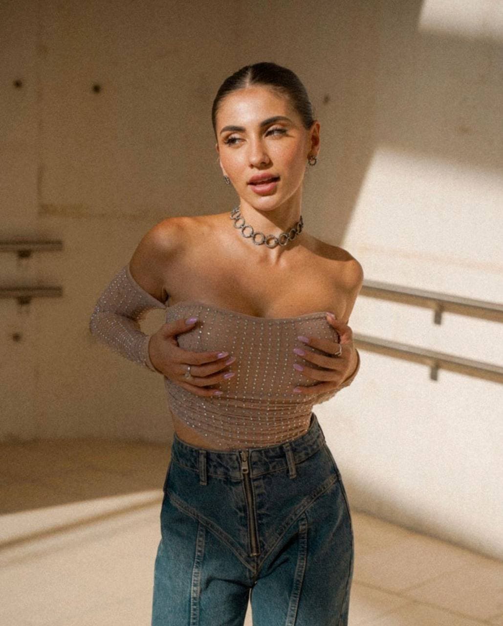 Click to view full size Andre Garte: Que pequeña zorra y con descuido al final