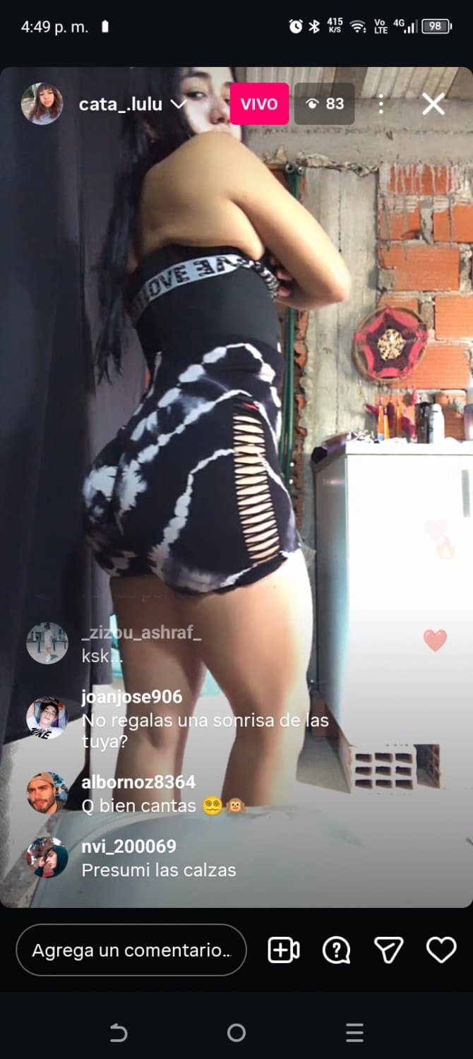 Lu Catalina de 19 años con un hermoso orto que te hara ponerla dura