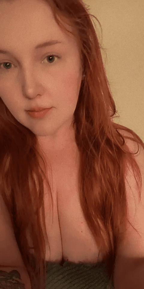 Shy BBW stripping topless