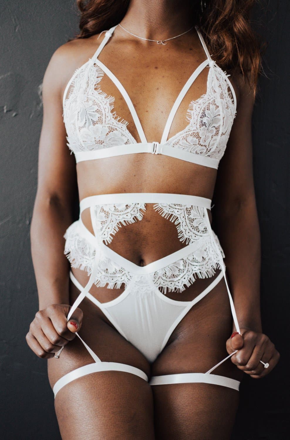 black wife boudoir photo shoot