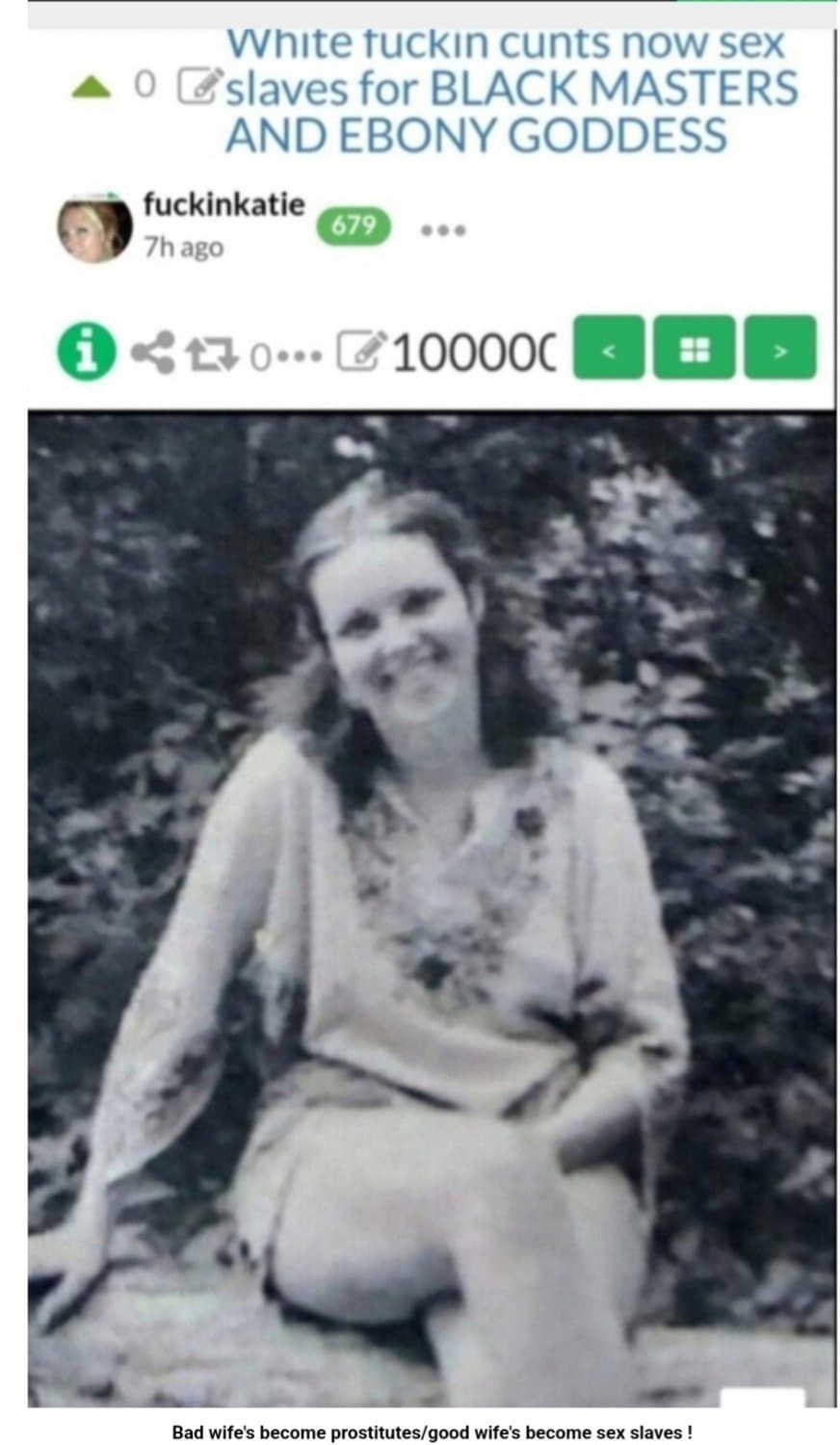 White cunts bound/gaged/fucked&sold !