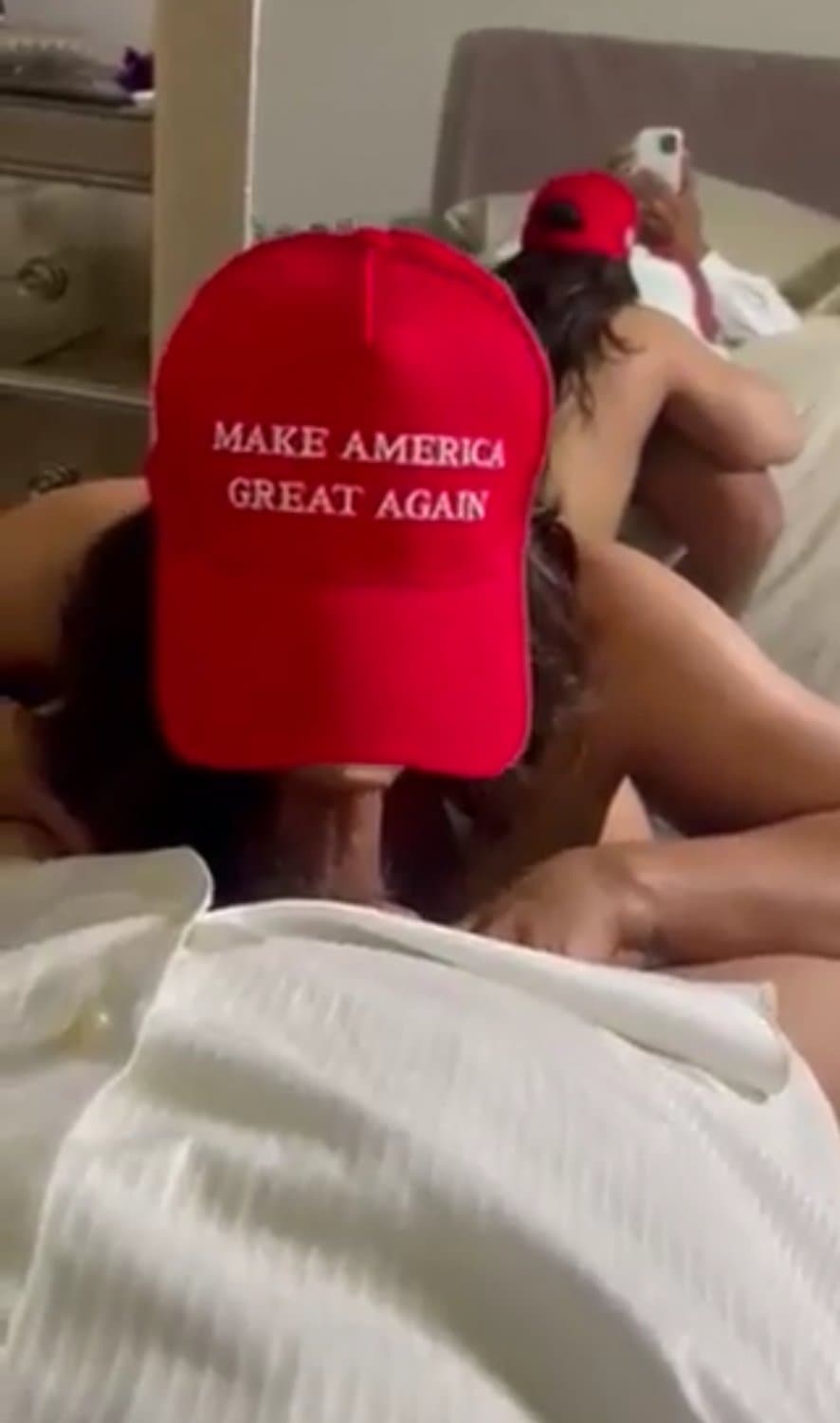 Make America great again!!! blowjob