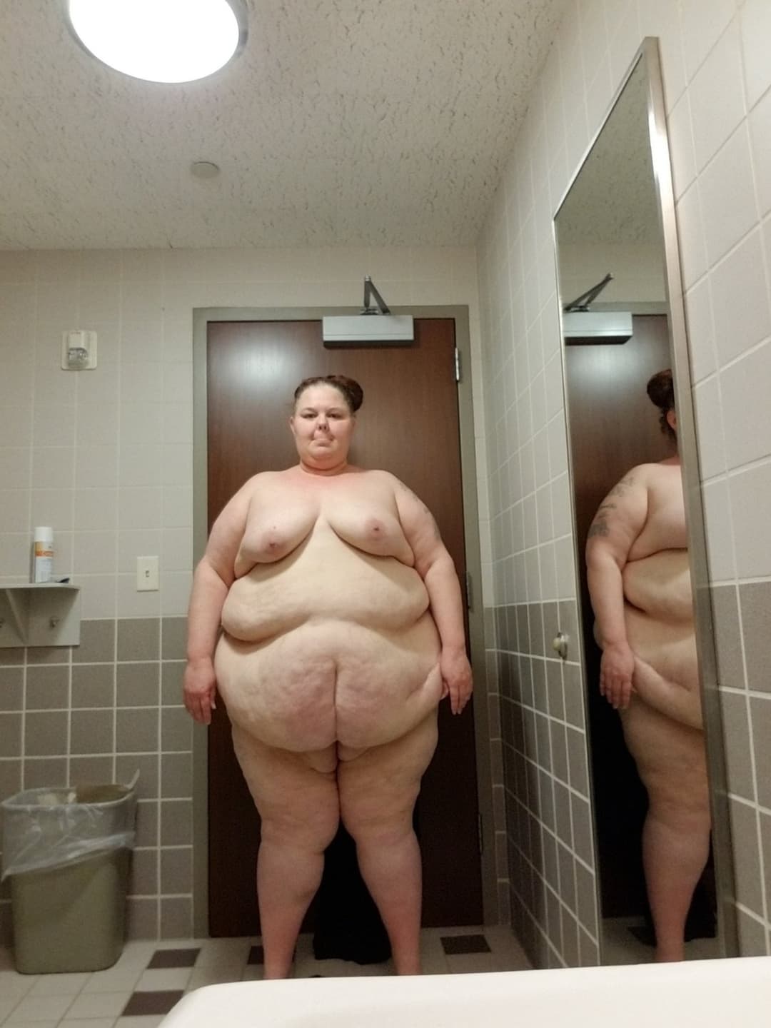 Nasty Public Fat Bitch Aprill Thompson is addicted to BBC