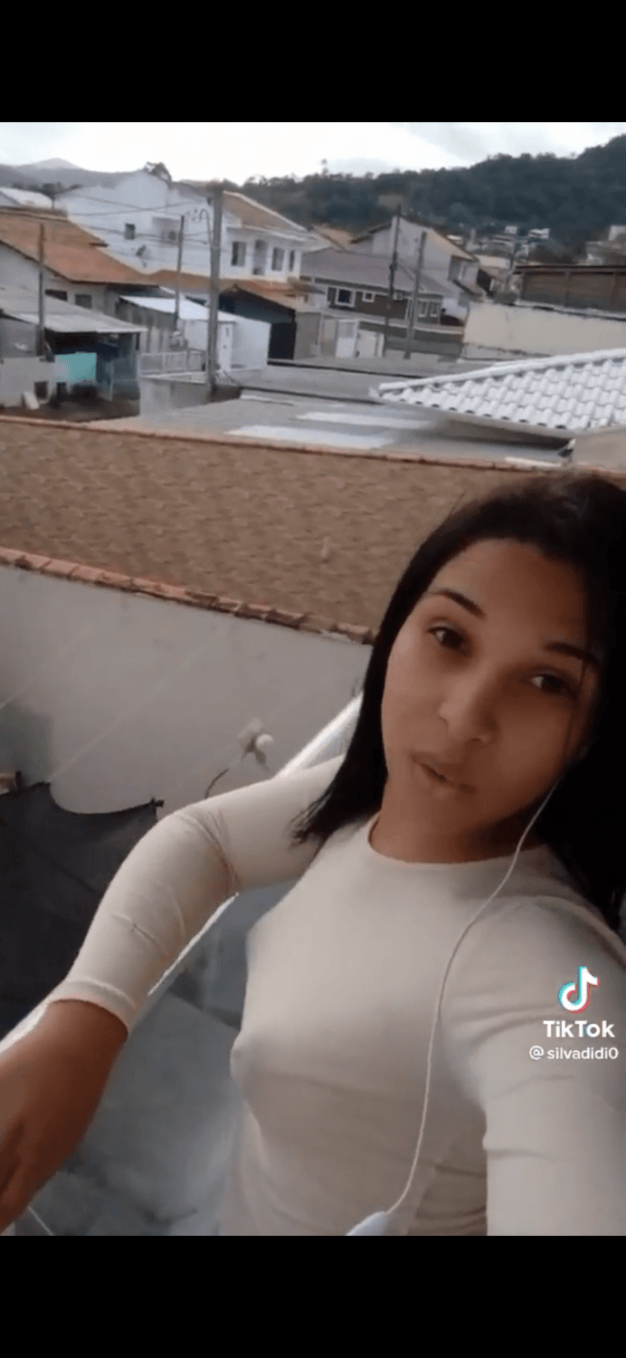 Brazilian brunette perky tits