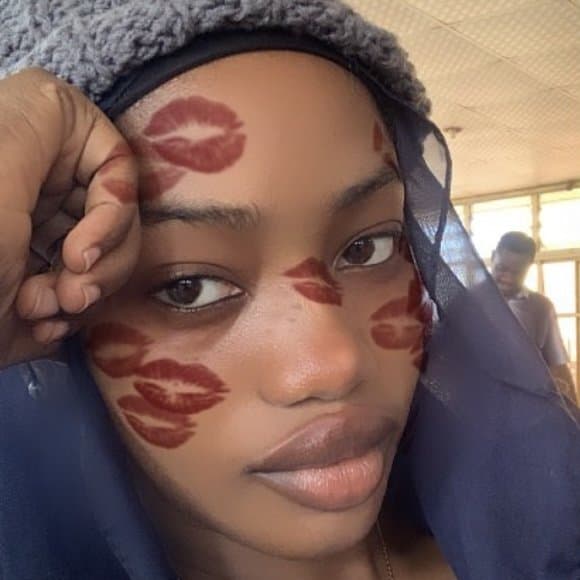 cute chick with dick sucking lips