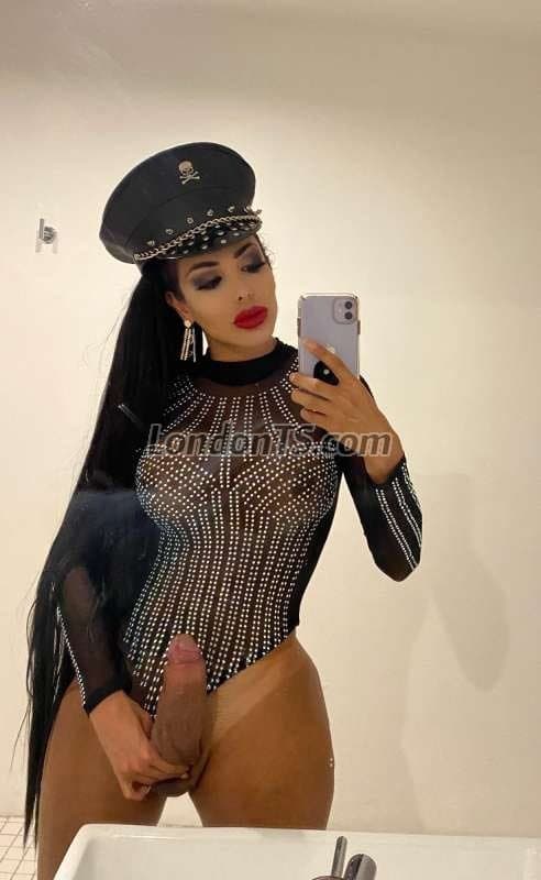 Karla Carrillo fabulous Mexican trans woman with giant cock