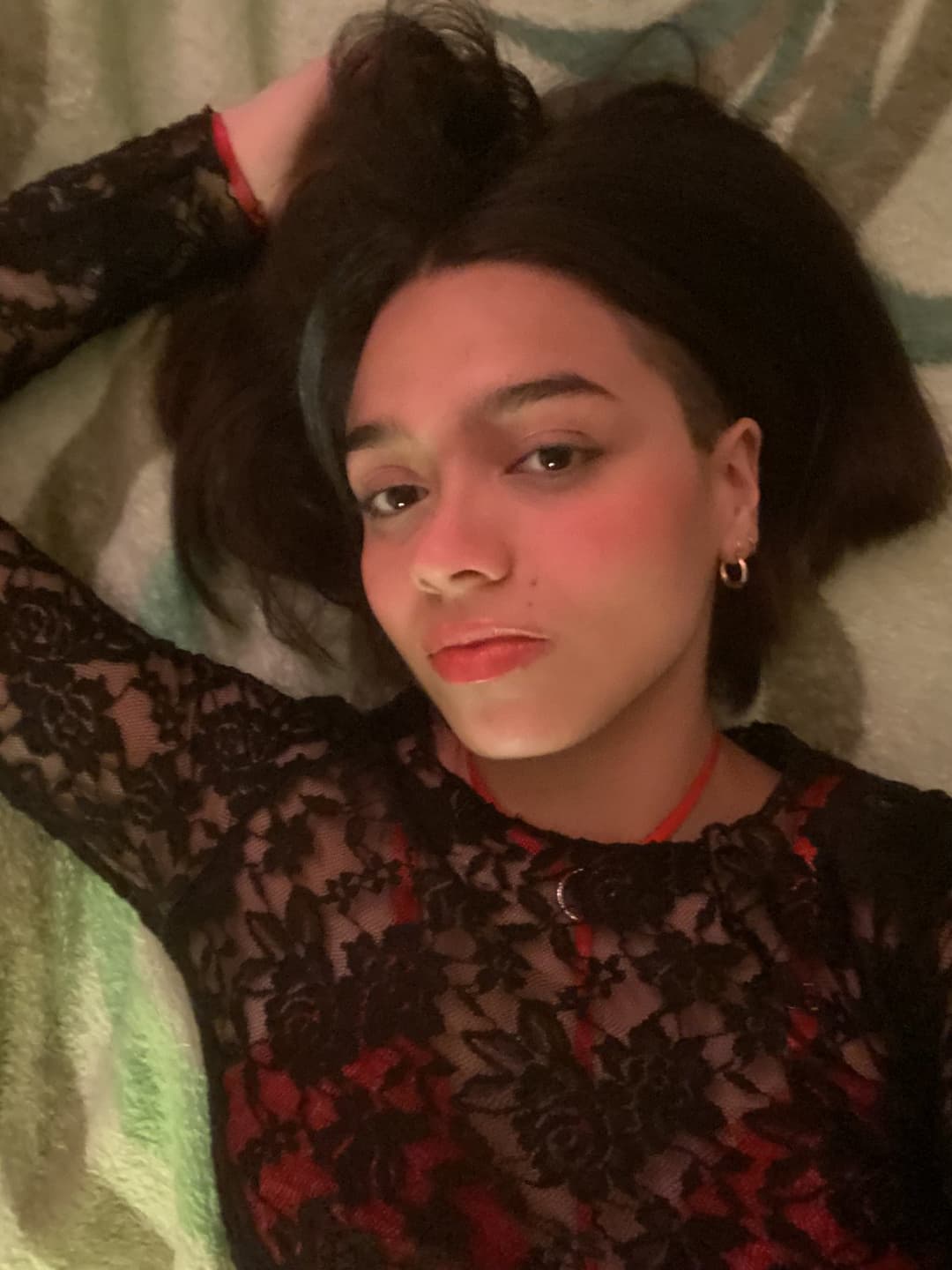 This  slut needs someone to cuddle and fuck her to bed tonight