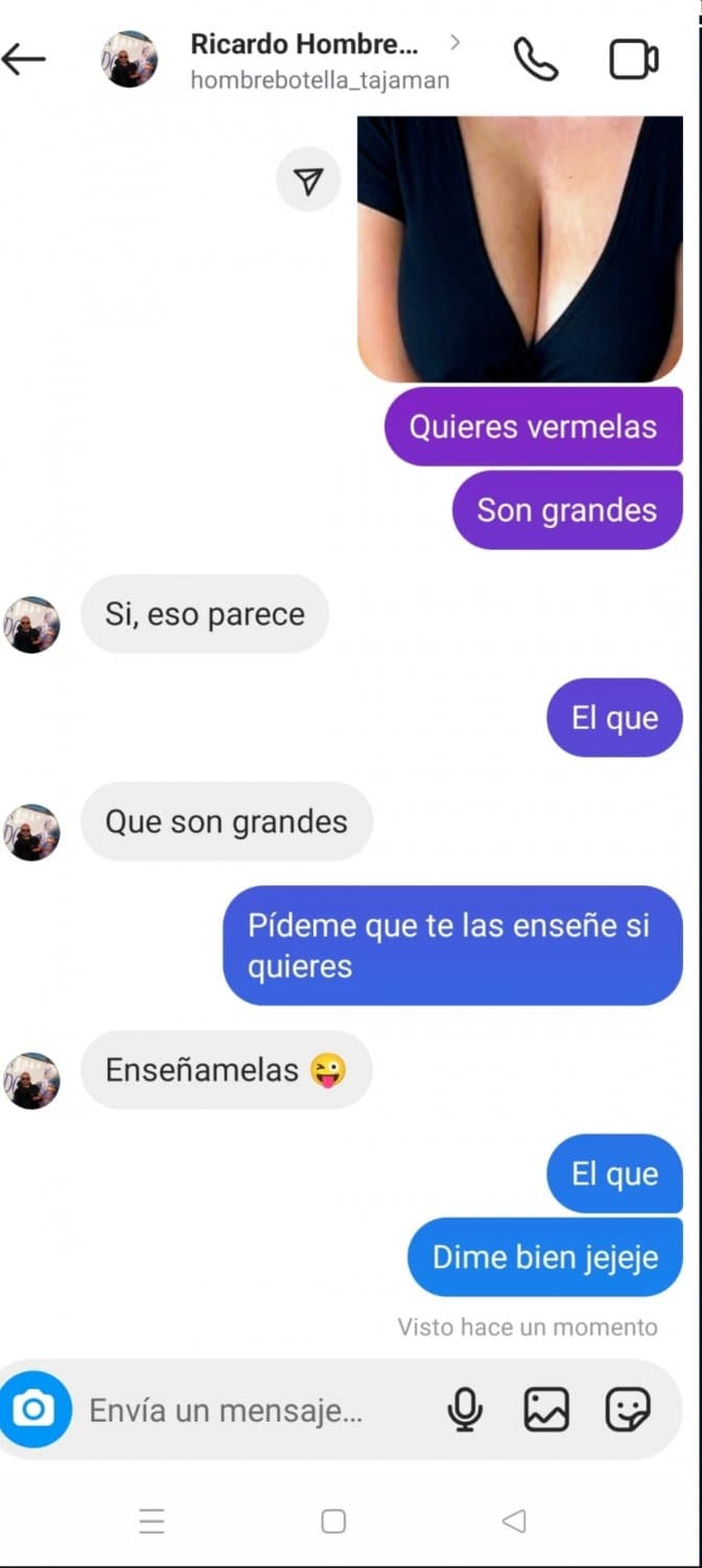 La exmujer de un amigo le escribe y el amigo se lo goza con la cerda (María Jesús Mata)