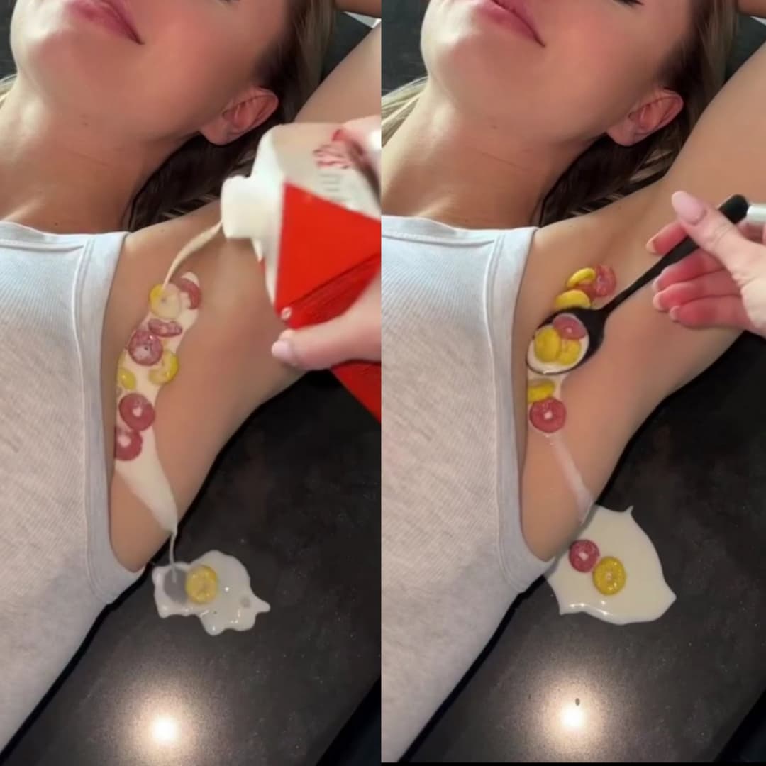 Breakfast Is Ready! ?? | Milk | Food | Delicious | Sweaty | Armpits | Pits |