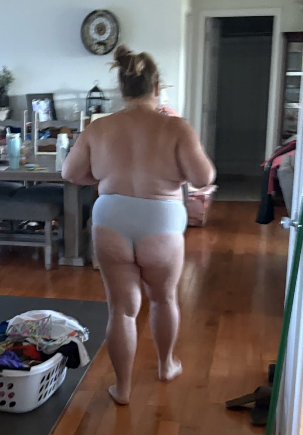 Shy Fat BBW Wife Pawg Big Belly and Boobs