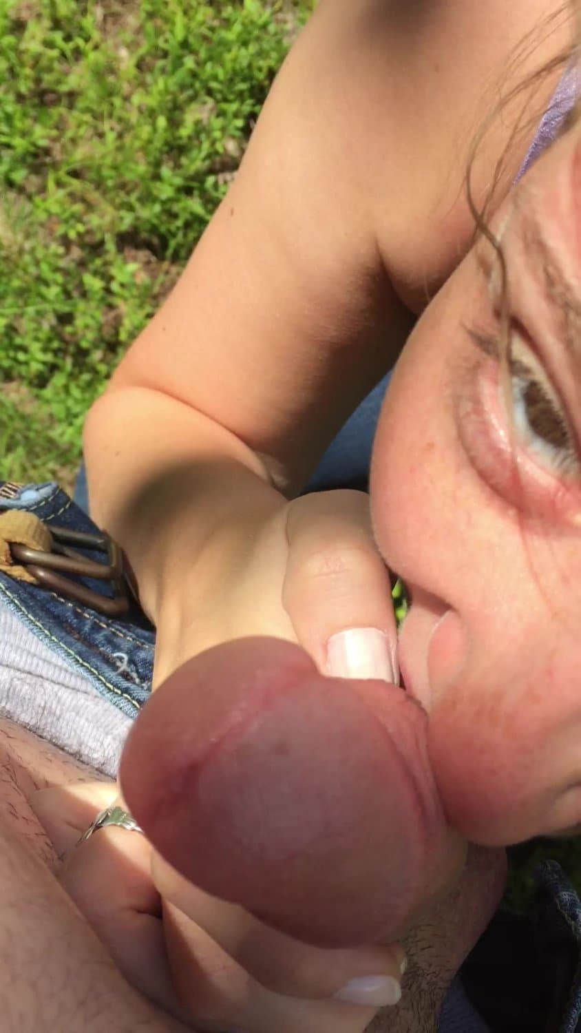 Wife Blows Me on Hiking Trail