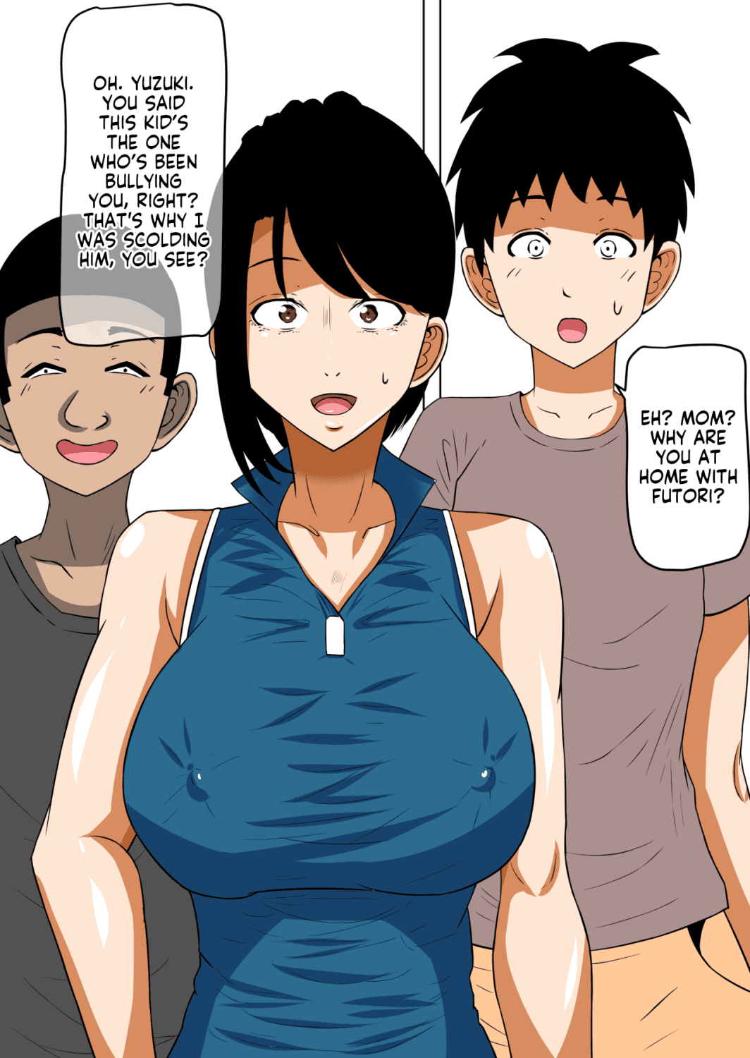 My Mother Who Went Dumb From Cock hentai comic porn