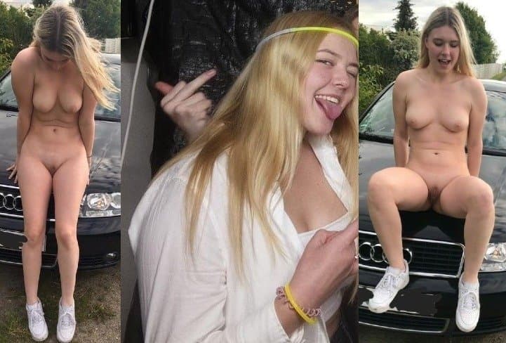 Clothed and naked Jolina