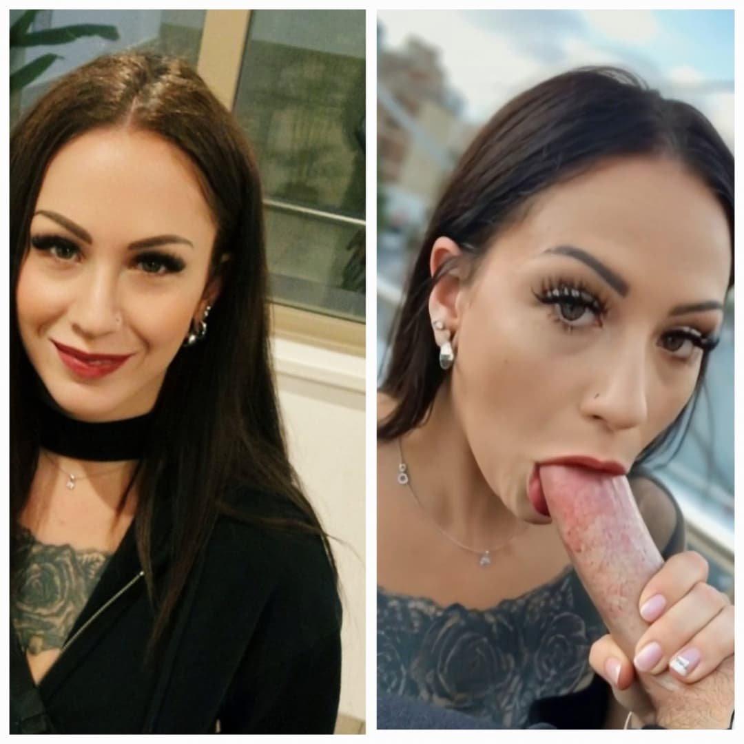 Hot tattooed goth anal slut fuck that big white cock like a pro whore