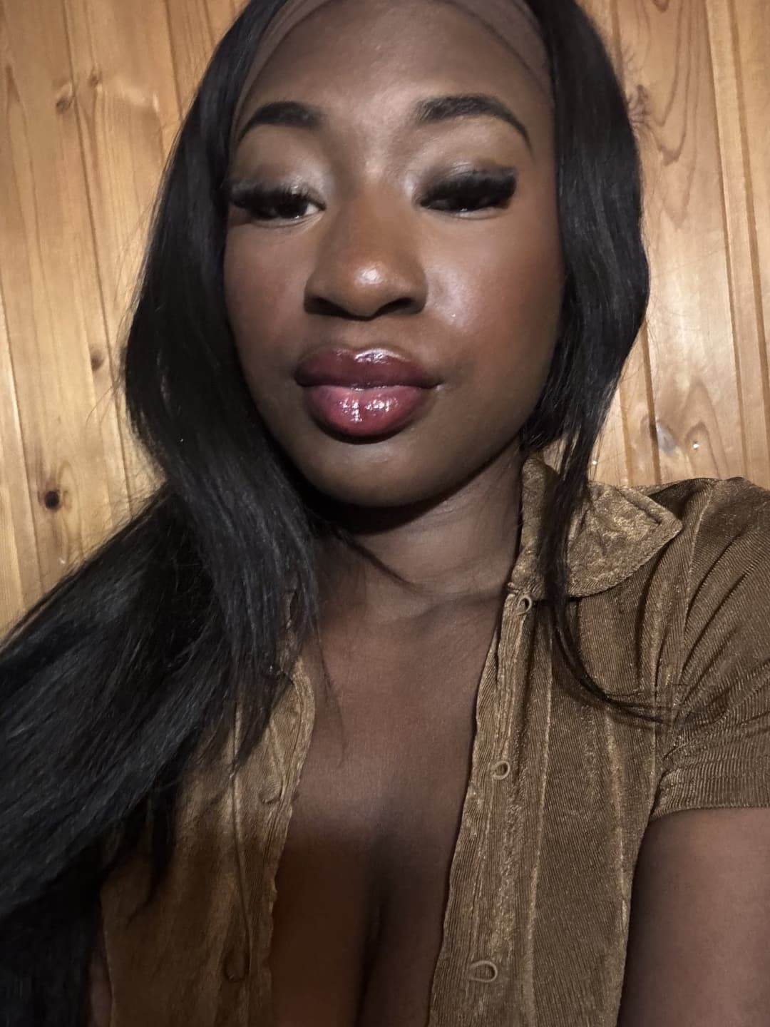 Your hard dick and my tits would be perfect combo Honey