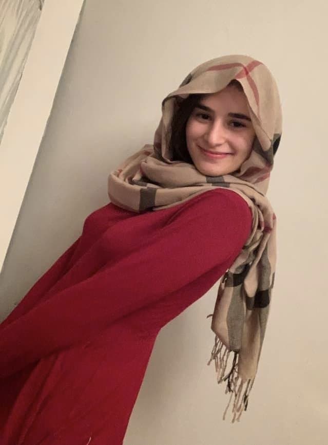 Extremely cute and beautiful arab slim perfect babe update 2 videos of undressing and fingering her