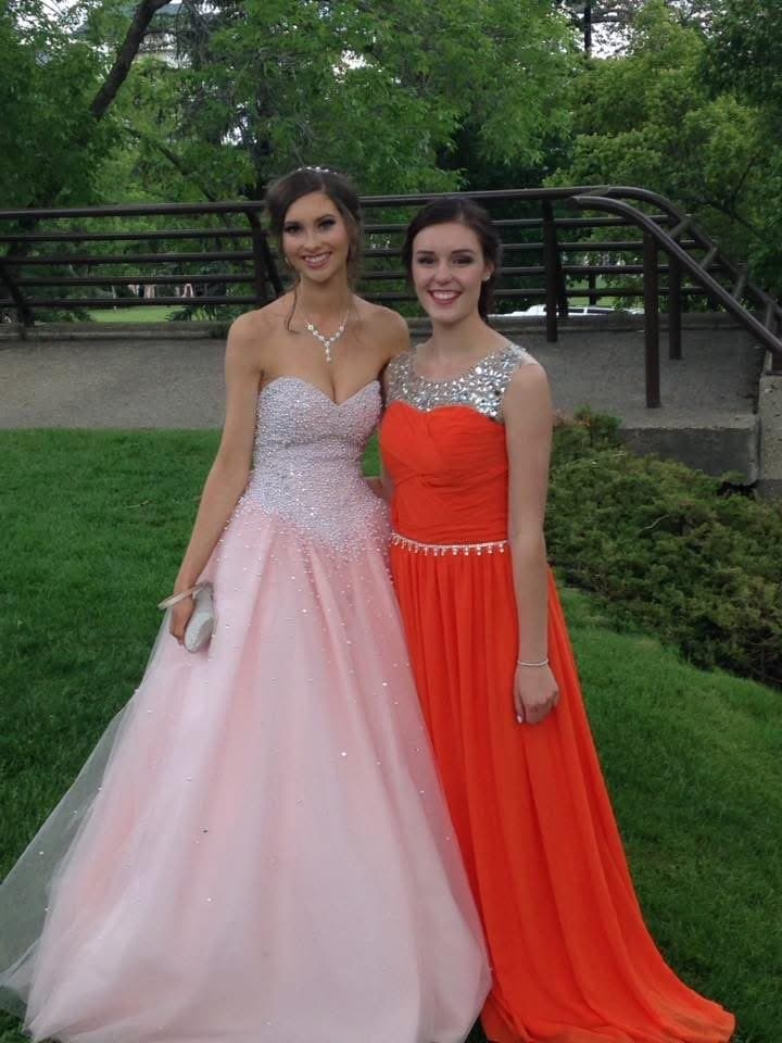 Click to view full size Busty graduation throwback