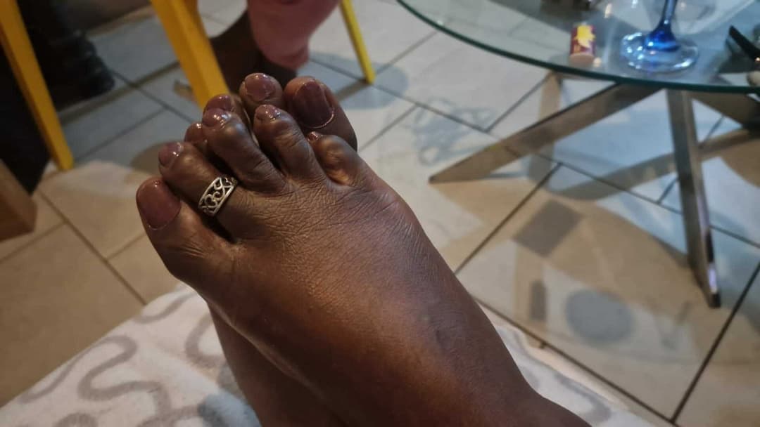 Big breasted Senegal whore craves white flesh deep inside her