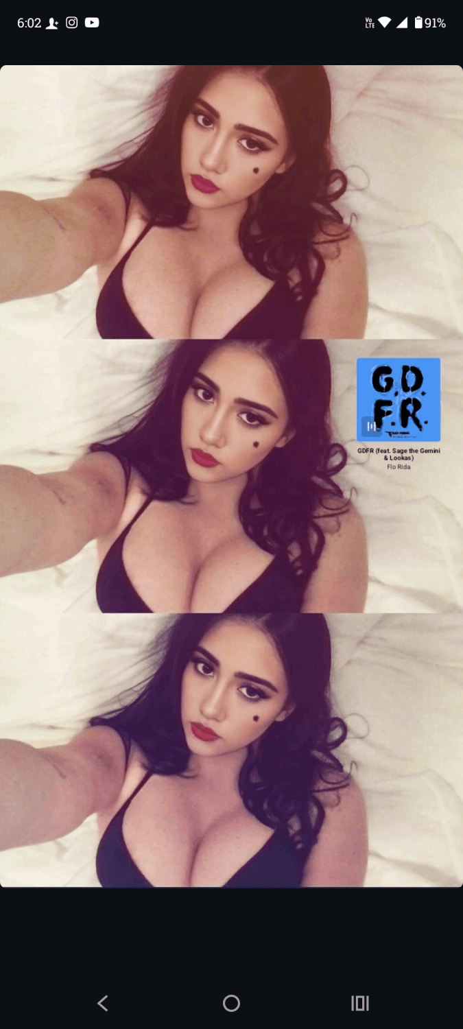 Flaquita hermosa con cuerpazo paso perfil